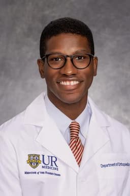 Alexander Akoto, fellowship faculty at URMC Orthopaedics & Physical Performance