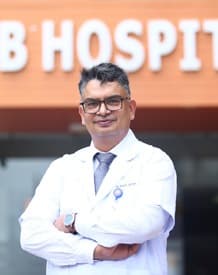 Amit Joshi, fellowship faculty at B&B Hospital; Nepalese Army Institute of Health Sciences