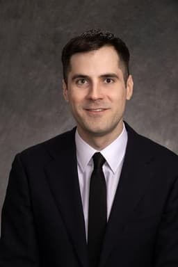 Andrew Megas, fellowship faculty at URMC Orthopaedics & Physical Performance