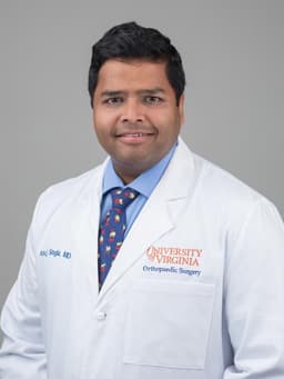 Anuj Singla, fellowship faculty at UVA Department of Orthopaedic Surgery