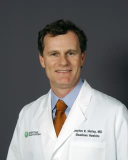 Brayton R. Shirley, fellowship faculty at Steadman Hawkins Clinic of the Carolinas (SHCC) Adult Reconstruction Fellowship