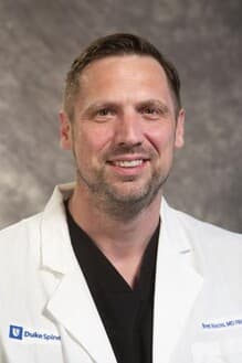 Brett Rocos, fellowship faculty at Duke University Department of Orthopaedic Surgery