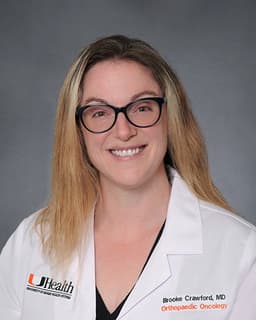 Brooke M. Crawford, fellowship faculty at Department of Orthopaedics, University of Miami Miller School of Medicine