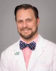 Delbert Remaley, fellowship faculty at University of South Florida Morsani
