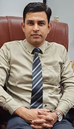 Dr Vinay Kumaraswamy, fellowship faculty at Fortis Hospital, Rajajinagar, Bengaluru, India