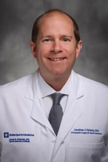 Jonathan Dickens, fellowship faculty at Duke University Department of Orthopaedic Surgery