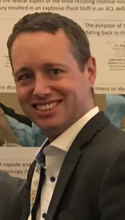 Matthew Daggett, fellowship faculty at Sano-SANTI Orthopedic Sports Medicine Fellowship