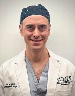 Michael Lapner, fellowship faculty at University of Alberta / Western Upper Limb Facility