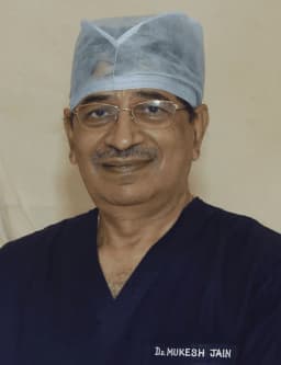 Mukesh Jain, fellowship faculty at Vardhman Hospital, Muzaffarnagar