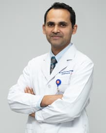 Nitesh Raj Pandey, fellowship faculty at B&B Hospital