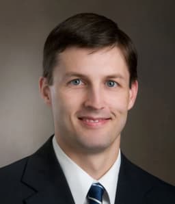 P. Bradley Segebarth, fellowship faculty at OrthoCarolina Spine Center