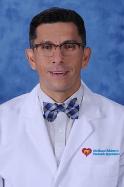 Roger Saldana, fellowship faculty at Nicklaus Children's Hospital Pediatric Orthopedic, Sports Medicine and Spine Institute
