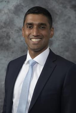 Varun Puvanesarajah, fellowship faculty at URMC Orthopaedics & Physical Performance
