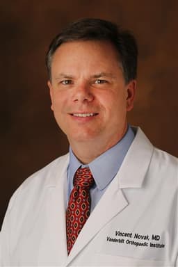 Vincent Novak, fellowship faculty at Vanderbilt University Medical Center Department of Orthopaedic Surgery