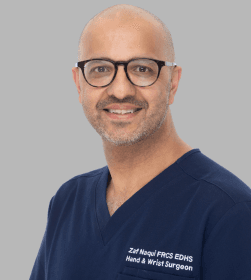 Zaf Naqui, fellowship faculty at Salford Royal / Manchester Hand Centre