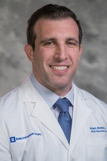 Adam C. Brekke, fellowship faculty at Duke University Department of Orthopaedic Surgery