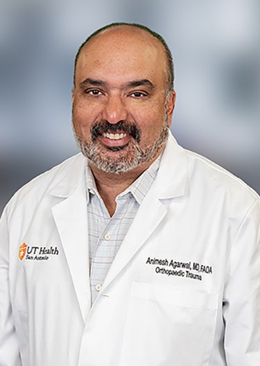 Animesh Agarwal, fellowship faculty at UT Health San Antonio Long School of Medicine