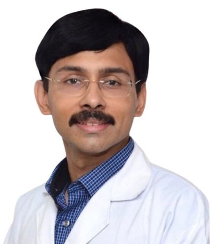 Dr Umesh Chakraverty, fellowship faculty at Ramakrishna Mission Home of Service Hospital