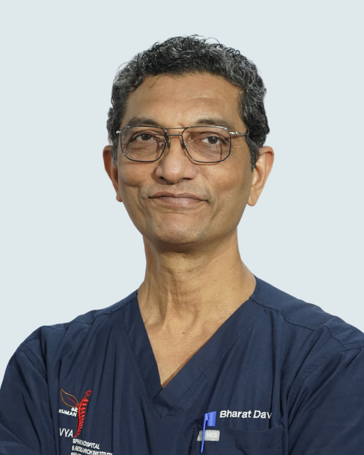 Bharat Dave, fellowship faculty at Stavya Spine Hospital and Research Institute, Spine Speciality