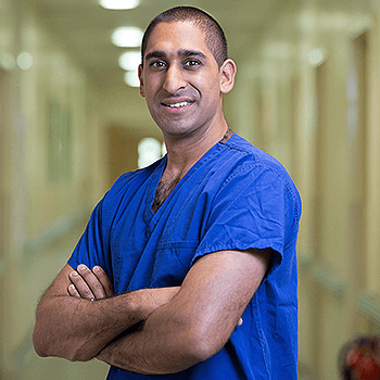 Chet Modi, fellowship faculty at University Hospitals Coventry and Warwickshire NHS Trust