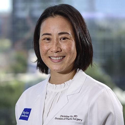 Christine Yin, fellowship faculty at Baylor College of Medicine, Departments of Orthopedic Surgery and Plastic Surgery