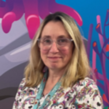Clare Carpenter, fellowship faculty at Noah's Ark Children's Hospital for Wales / Cardiff and Vale University Health Board