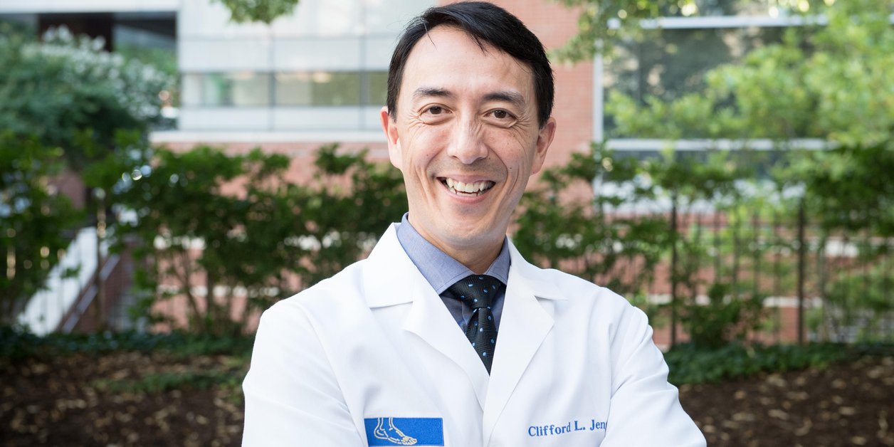 Clifford Jeng, fellowship faculty at The Institute for Foot and Ankle Reconstruction at Mercy Medical Center