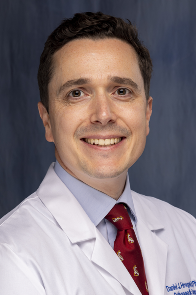 Daniel Howgate, fellowship faculty at University of Florida Department of Orthopaedic Surgery and Sports Medicine
