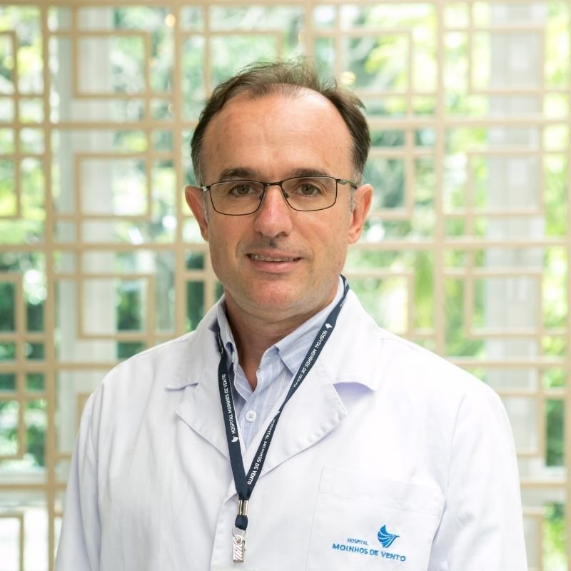 Fabio Farina Dal Molin, fellowship faculty at Hospital Moinhos de Vento