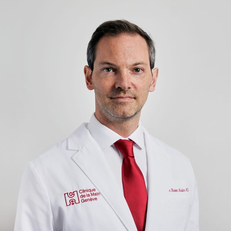 Flavien Mauler, fellowship faculty at Clinique de la Main Genève