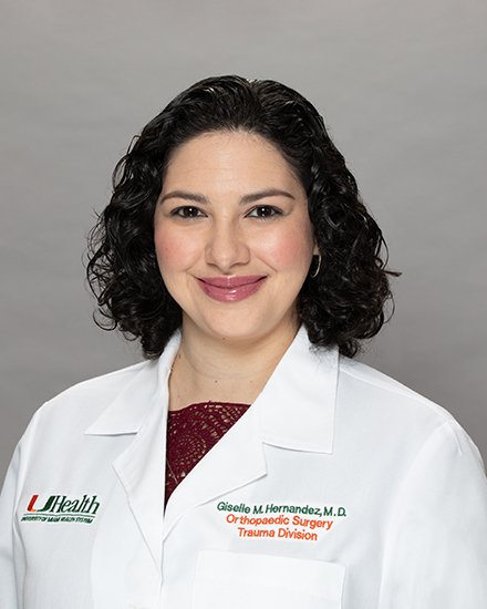 Giselle Hernandez, fellowship faculty at University of Miami / Jackson Health System / Ryder Trauma Center