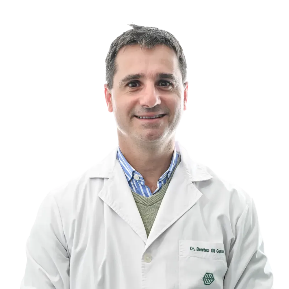 Gustavo Benítez Gil, fellowship faculty at Grupo Gamma — Hospital Privado de Rosario