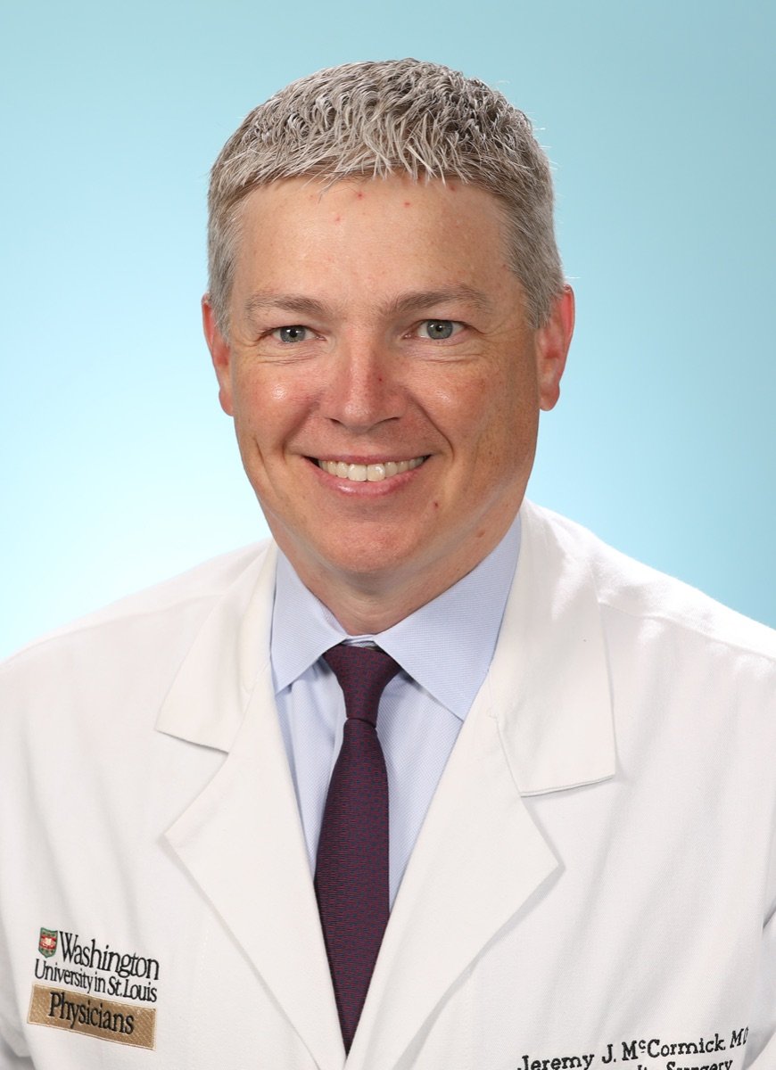 Jeremy J. McCormick, fellowship faculty at Washington University School of Medicine
