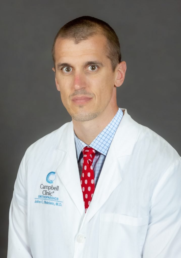 John C. Weinlein, fellowship faculty at Campbell Clinic / UTHSC