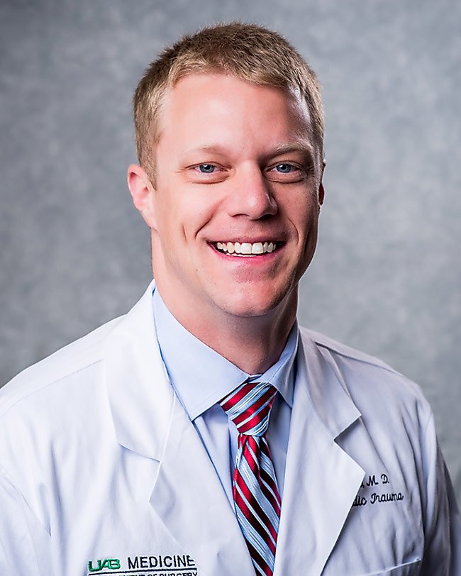 Jonathan Quade, fellowship faculty at University of Alabama at Birmingham Department of Orthopaedic Surgery