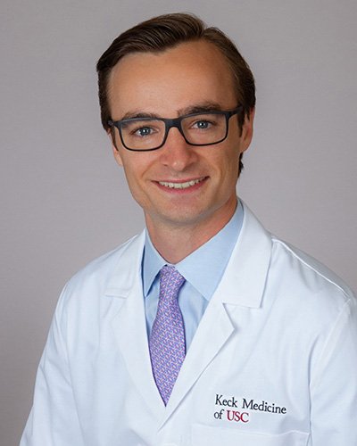Luke Nicholson, fellowship faculty at Keck School of Medicine of USC, Los Angeles General Medical Center and Keck Medical Center