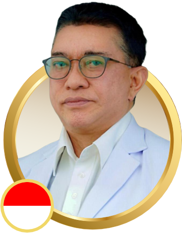 Dr. dr. Ludwig Andribert Powantia Pontoh, Sp.O.T(K), Subsp.P.L (teaching staff), fellowship faculty at Faculty of Medicine Universitas Indonesia (FKUI) / RSUPN Dr. Cipto Mangunkusumo (RSCM)