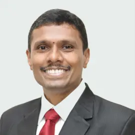 M Senthil Kumaran, fellowship faculty at Ganga Medical Centre and Hospital, Coimbatore, India