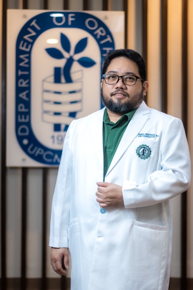 Tristram D. Montales, fellowship faculty at UP Manila - Philippine General Hospital, Department of Orthopedics, Division of Hand and Reconstructive Microsurgery