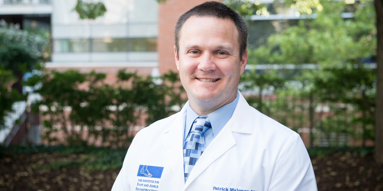 Patrick Maloney, fellowship faculty at The Institute for Foot and Ankle Reconstruction at Mercy Medical Center