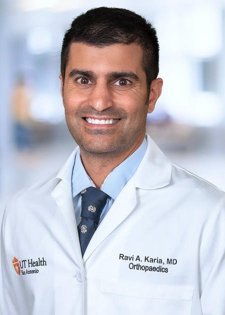 Ravi Karia, fellowship faculty at UT Health San Antonio Long School of Medicine
