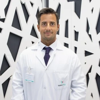 Adrián Cuéllar Ayestarán, fellowship faculty at Policlínica Gipuzkoa
