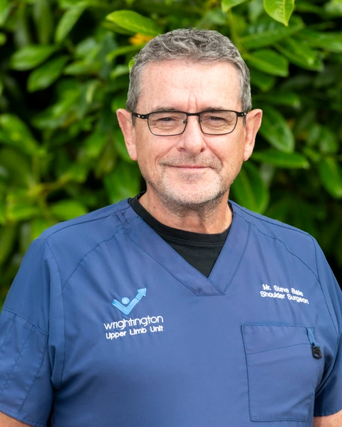 Steve Bale, fellowship faculty at Wrightington Upper Limb Unit, WWL Teaching Hospitals NHS Foundation Trust