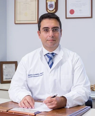 Andreas Leonidou, fellowship faculty at Department of Minimally Invasive Orthopaedic Surgery, Athens Medical Centre