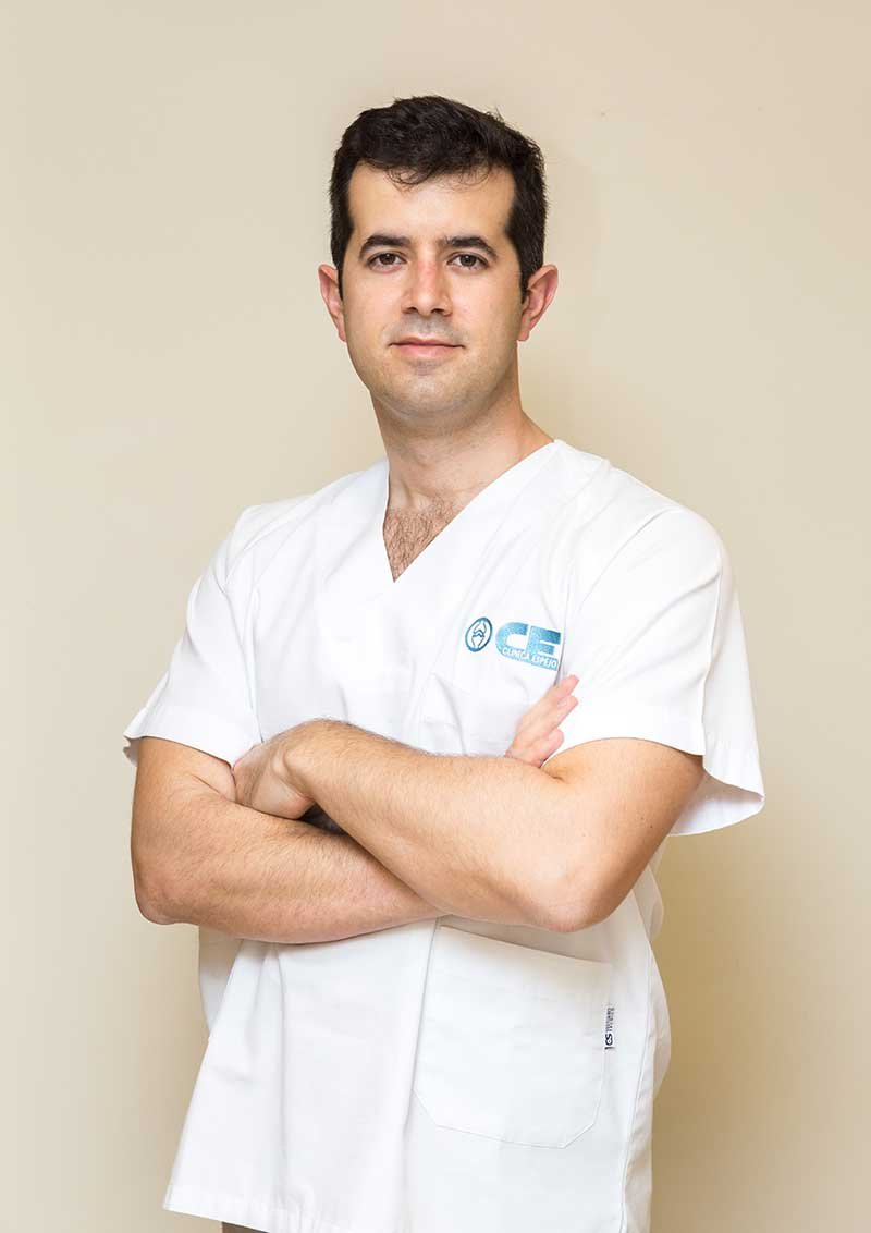 Alejandro Espejo Reina, fellowship faculty at Clínica Doctor Espejo, Málaga