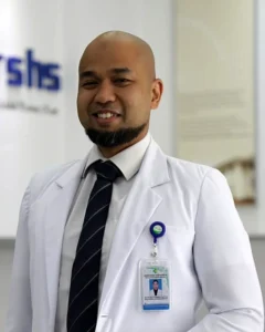 dr. Gibran Tristan Alpharian, SpOT.Subsp.TL(K), fellowship faculty at RSUP Dr. Hasan Sadikin / FK Universitas Padjadjaran