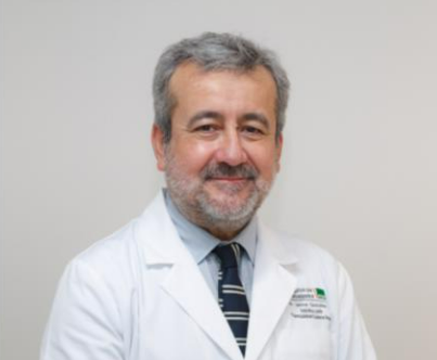 Dr. Jaime González (Director; head of hip–pelvis team), fellowship faculty at Universidad de los Andes, Facultad de Medicina — Hospital del Trabajador ACHS Salud