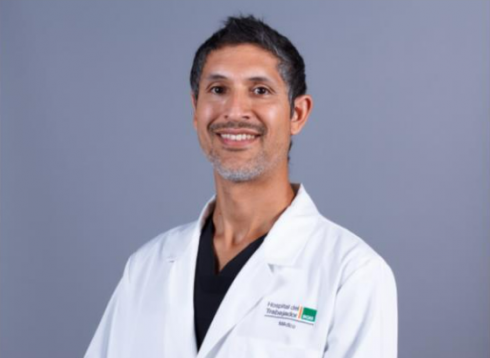 Dr. Pablo Vargas (Director; shoulder fellowship with Dr. Pascal Boileau, Nice), fellowship faculty at Universidad de los Andes, Facultad de Medicina — Hospital del Trabajador ACHS Salud