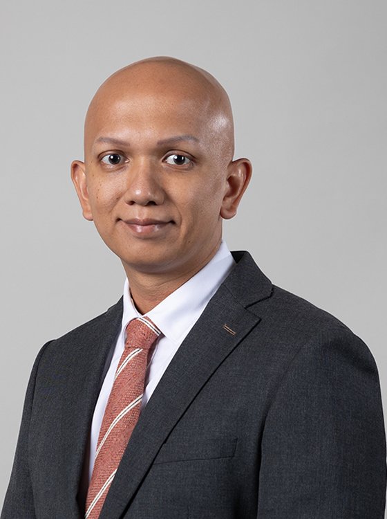T. Jegathesan, fellowship faculty at Tan Tock Seng Hospital / NHG Health