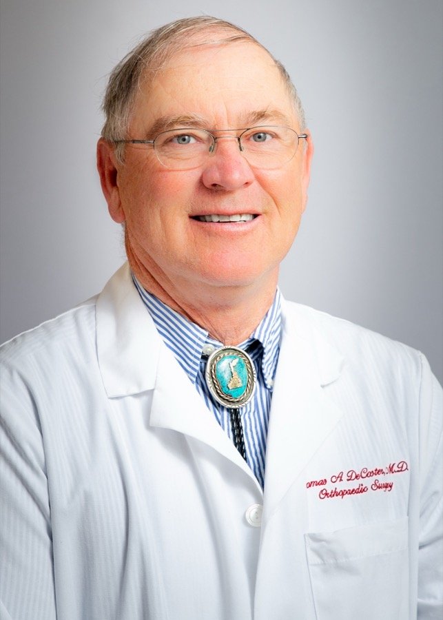 Thomas DeCoster, fellowship faculty at University of New Mexico (retired)